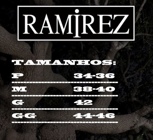 Tamanhos calças